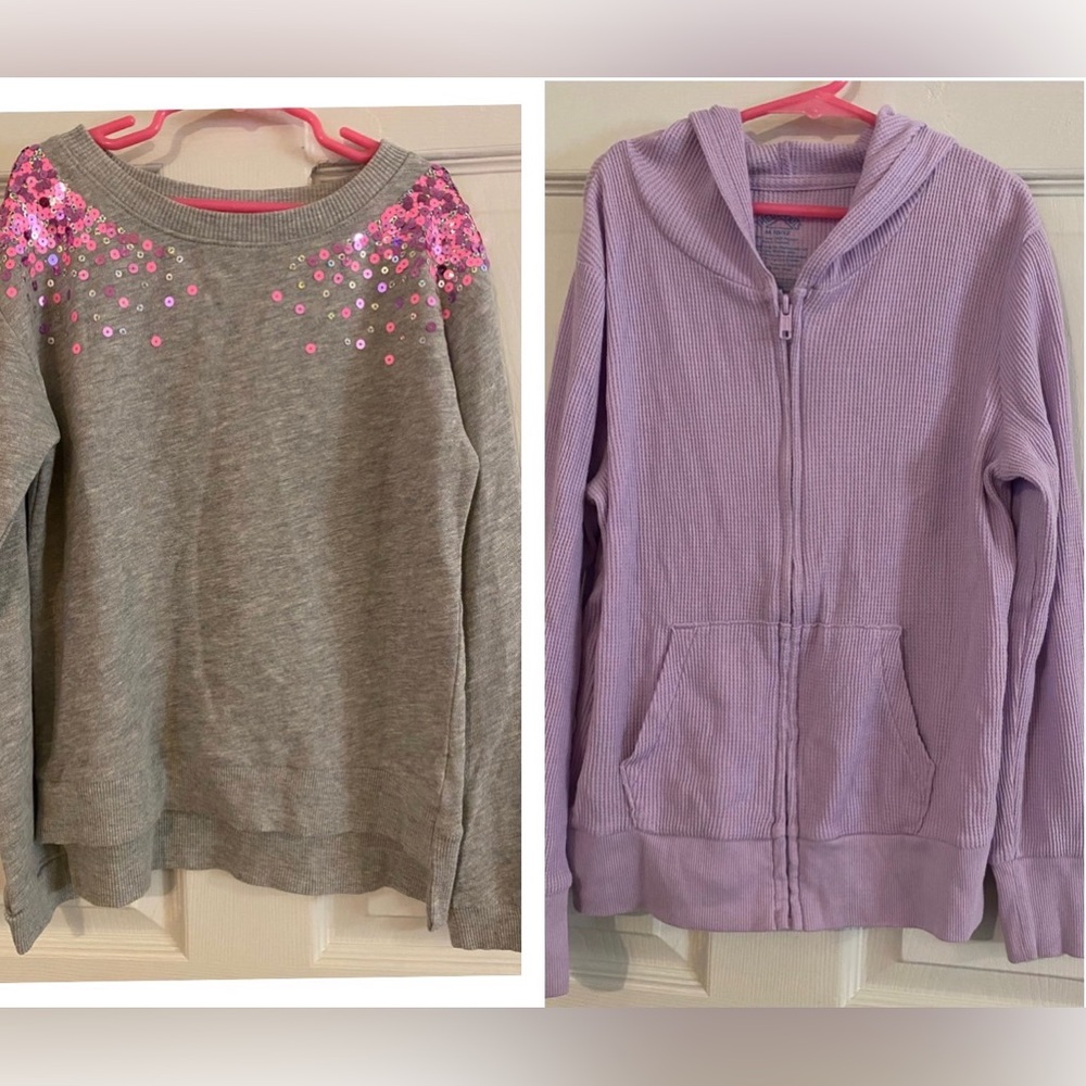 Girl’s Zip Up Hoodie & Sweatshirt